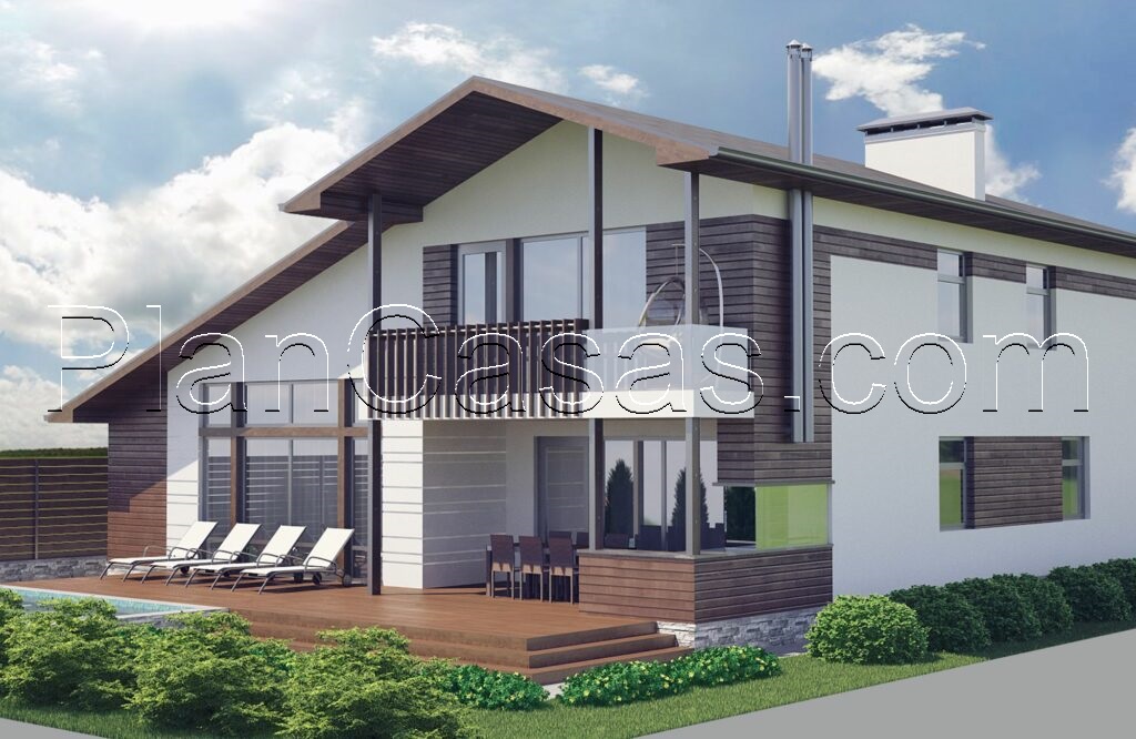 Two storey cottage house plan