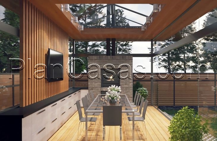 Visualization gallery - One storey house