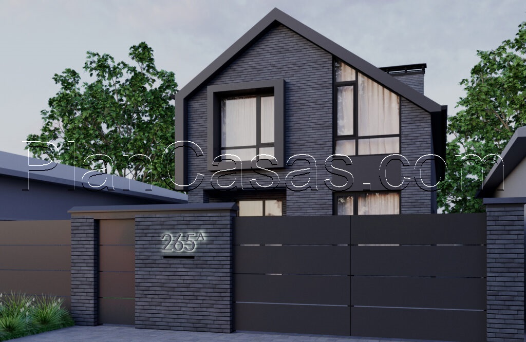 Two storey house house plan