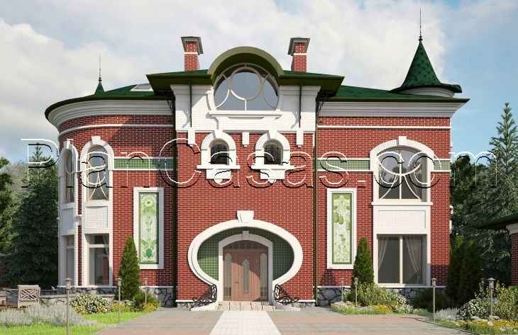 Visualization gallery - Two storey mansion