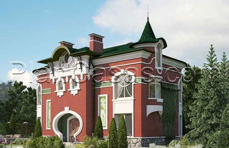 Visualization gallery - Two storey mansion