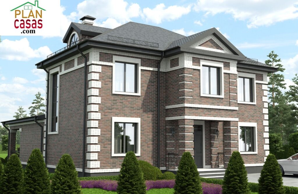 Two storey house house plan