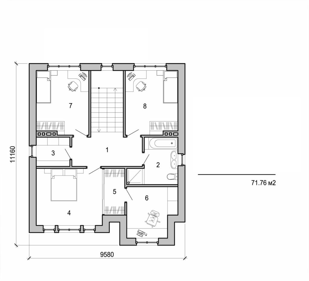 Visualization gallery - Two storey house