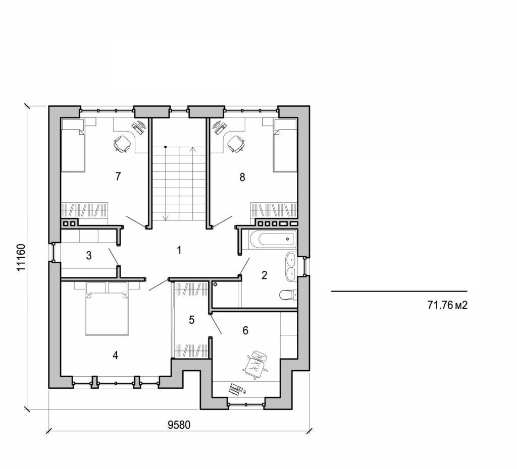 Visualization gallery - Two storey house