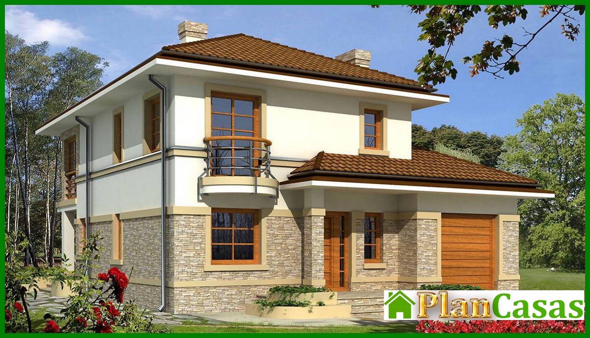 Visualization gallery - A project of a beautiful country estate for a rural area
