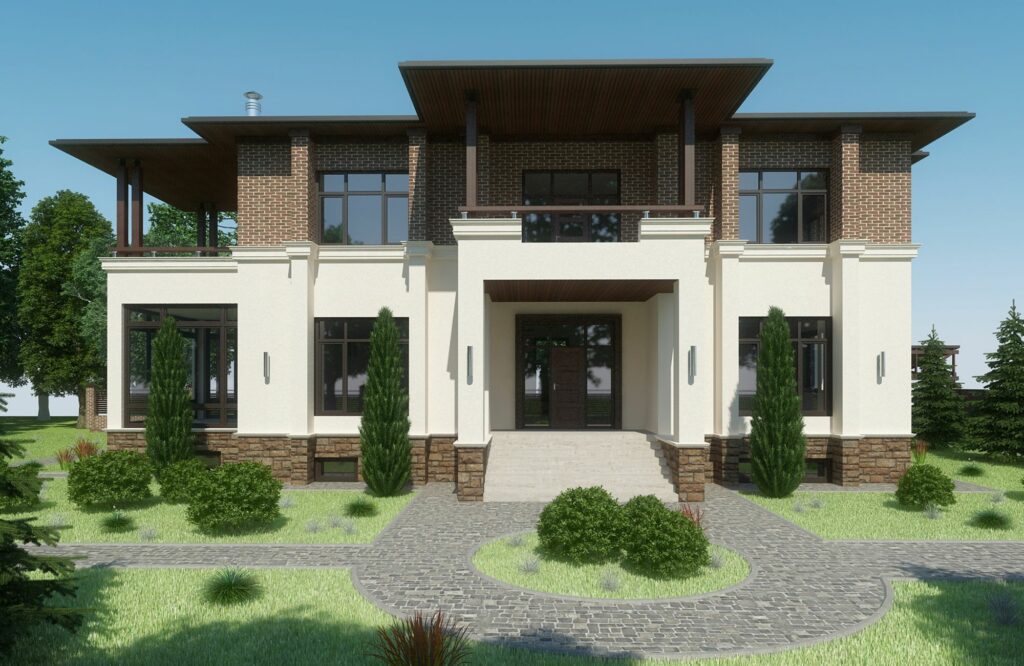 Two storey house house plan