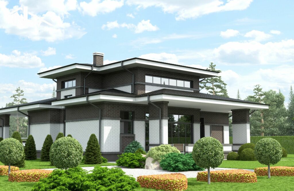 One storey cottage house plan