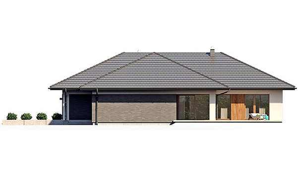 Visualization gallery - Project of a modern house