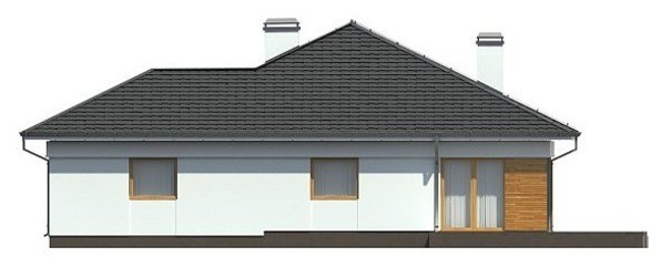Visualization gallery - Single-storey house project with several bathrooms
