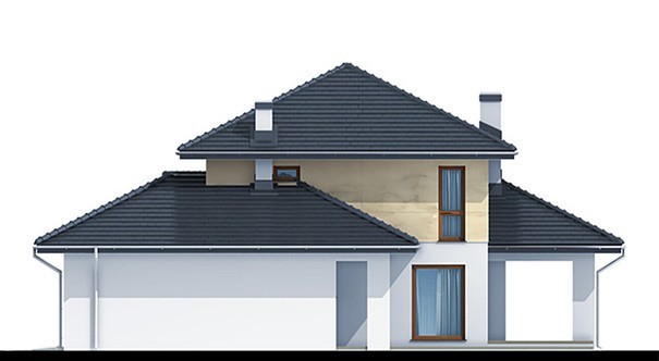 Visualization gallery - Two-story apartment with two bedrooms on the ground floor