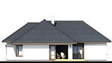 Visualization gallery - One-story residential building, divided into day and night zones