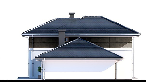 Visualization gallery - Modern two-story house in a classic style