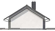 Visualization gallery - The project of a one-story cottage with a garage for two cars