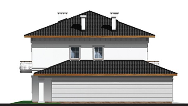 Visualization gallery - The project of a classic two-story mansion