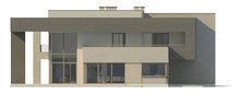 Visualization gallery - Modern Art Nouveau house with sauna on the second floor