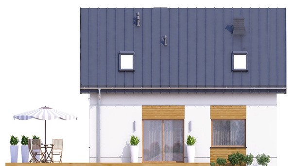 Visualization gallery - Modern apartment building with an office on the ground floor