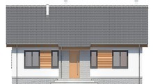 Visualization gallery - One-storey house with a living area of 100 squares