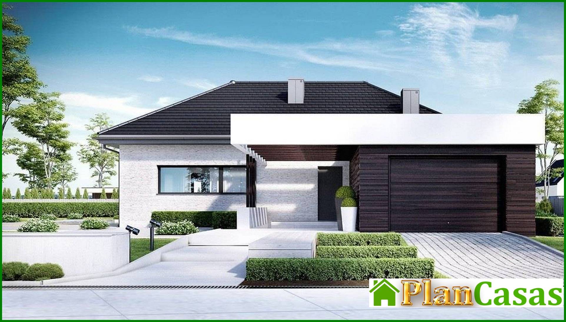 Visualization gallery - Modern residential building with a stylish look