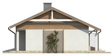 Visualization gallery - The project of a small one-story cottage