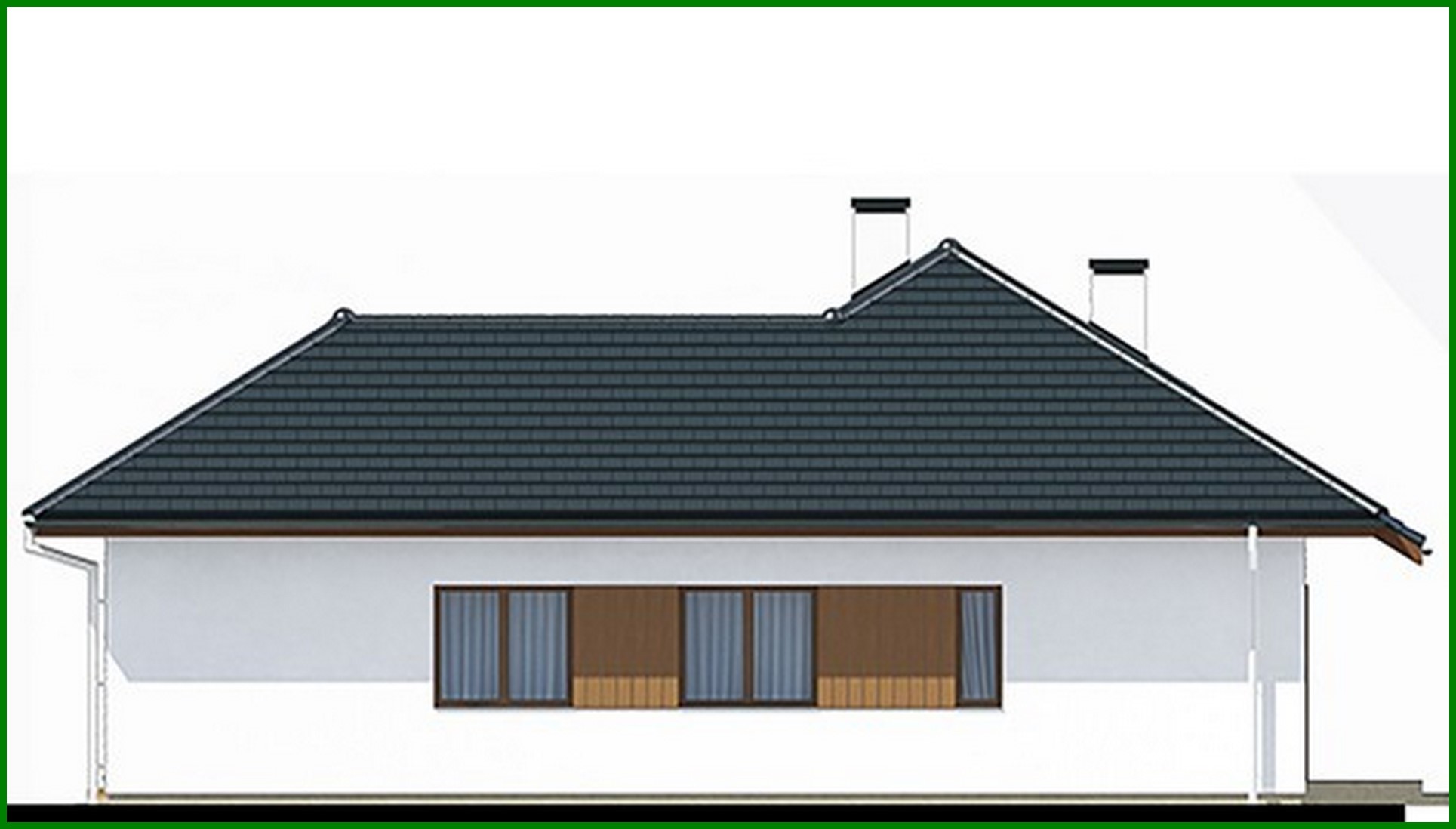Visualization gallery - Presentable residential house with a semi-closed veranda