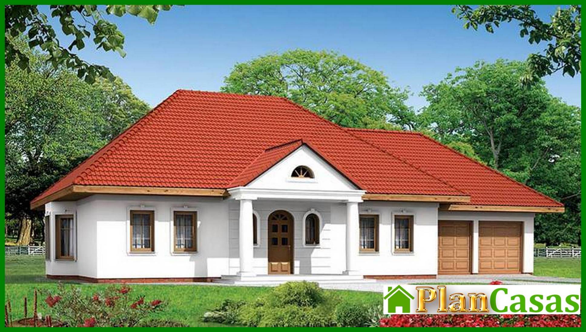 Visualization gallery - Luxury one-story house