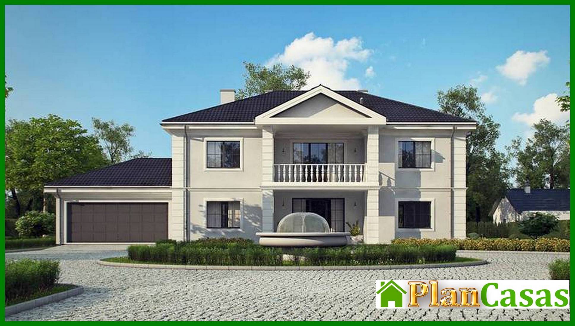 Visualization gallery - The project of the mansion in the noble style