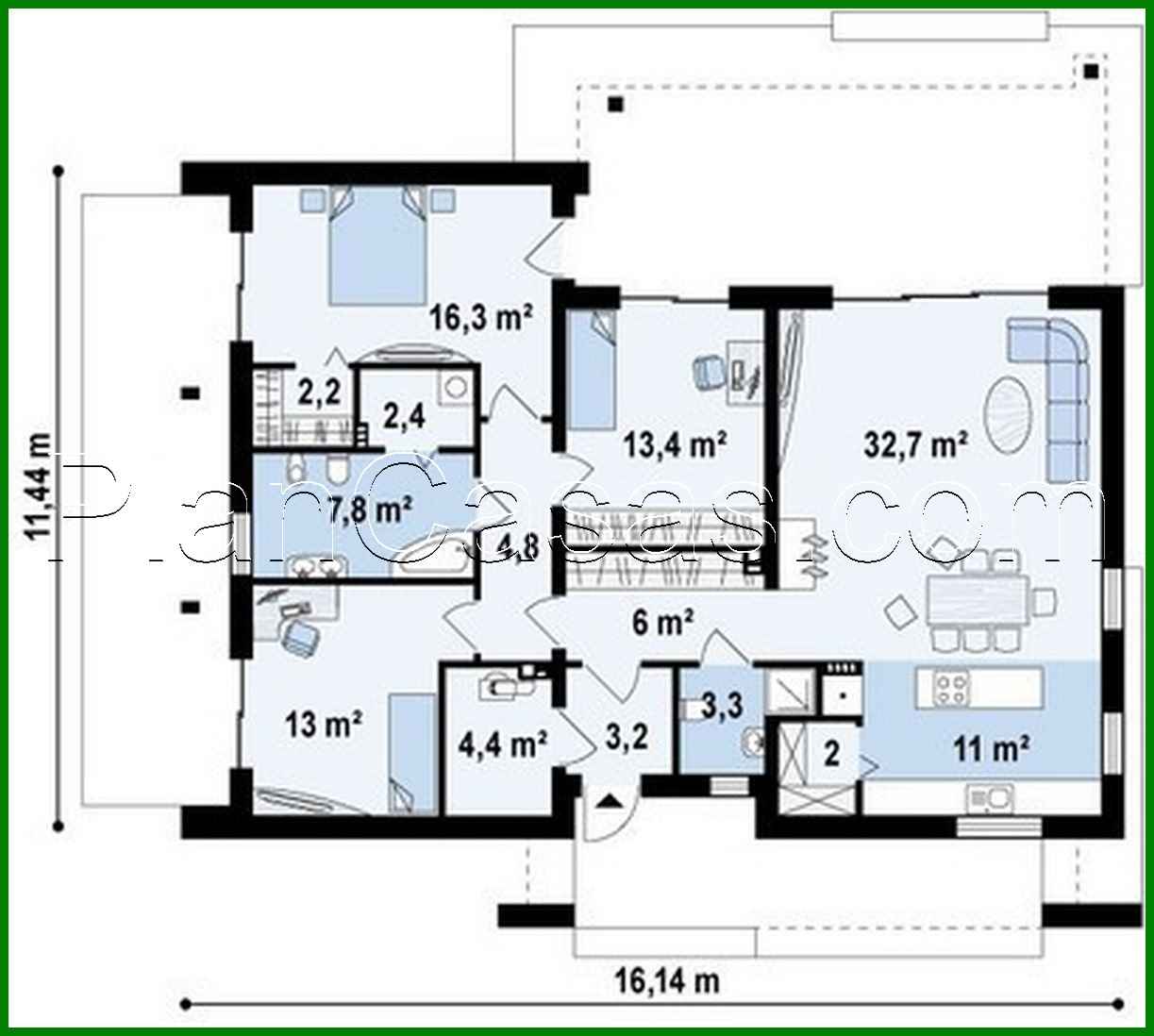 Visualization gallery - House design in modern design