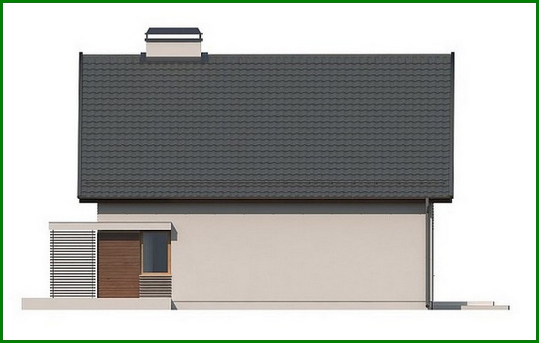 Visualization gallery - House project with attic and bay window