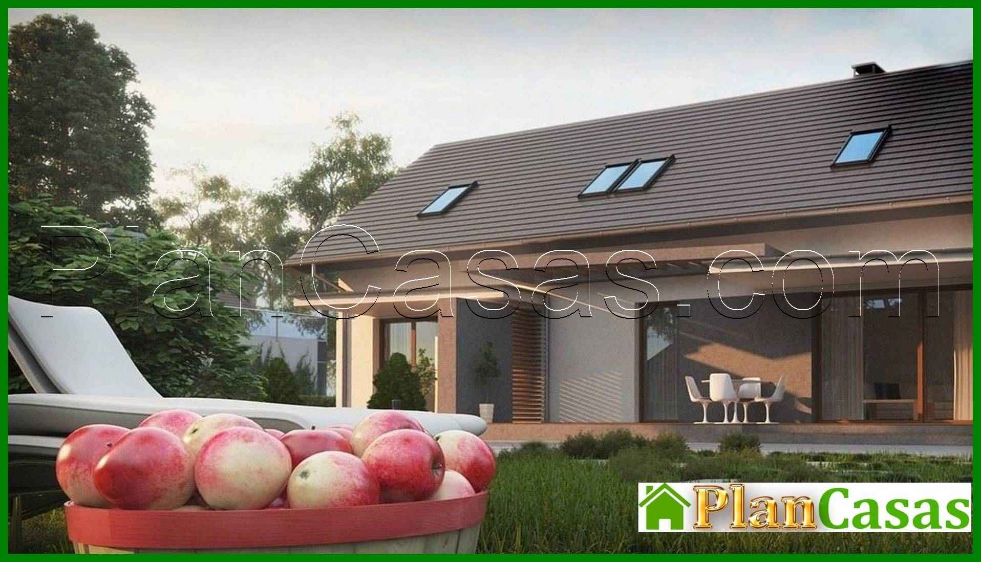 Visualization gallery - The project of a cottage for two families with separate entrances