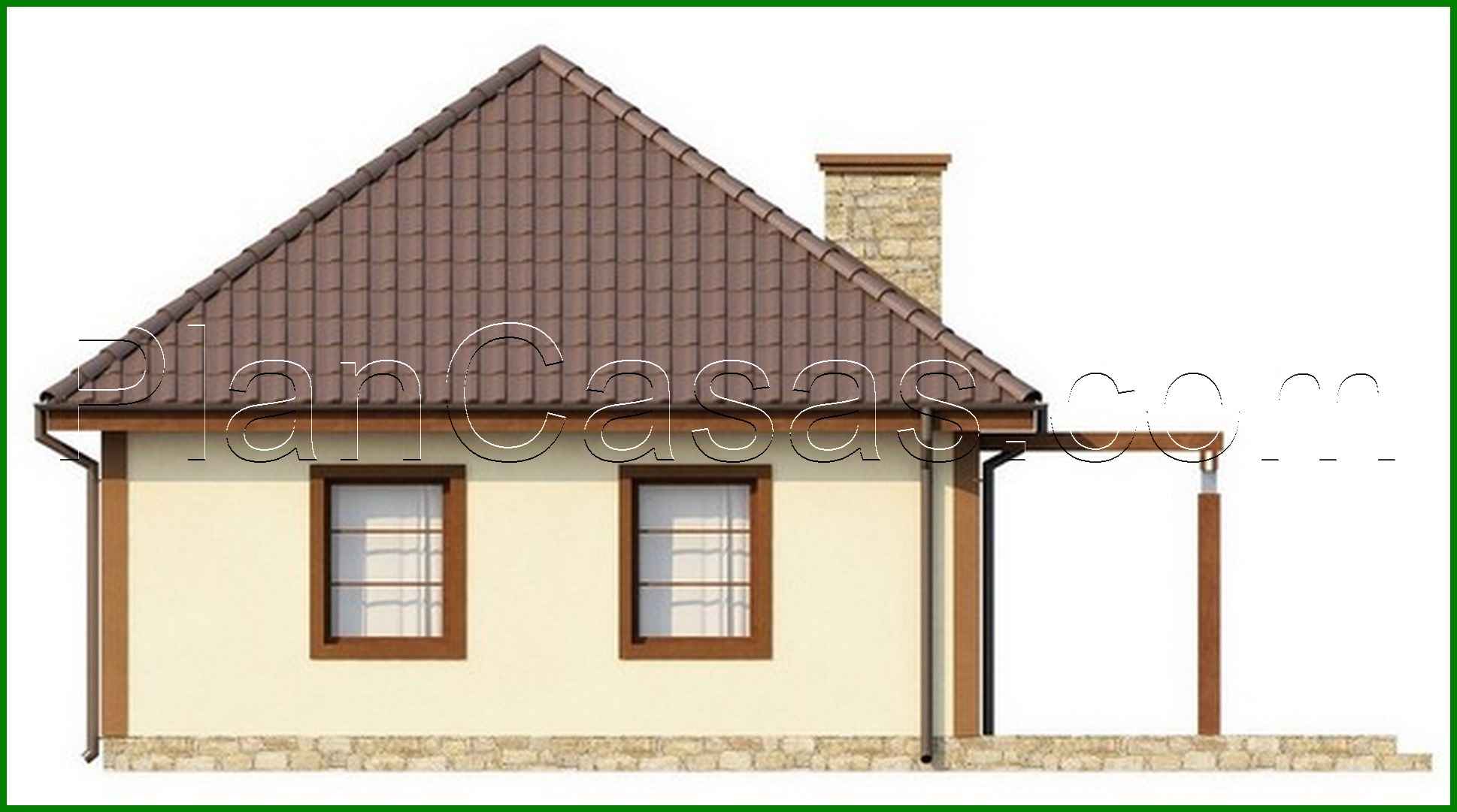Visualization gallery - Small house 50 m2