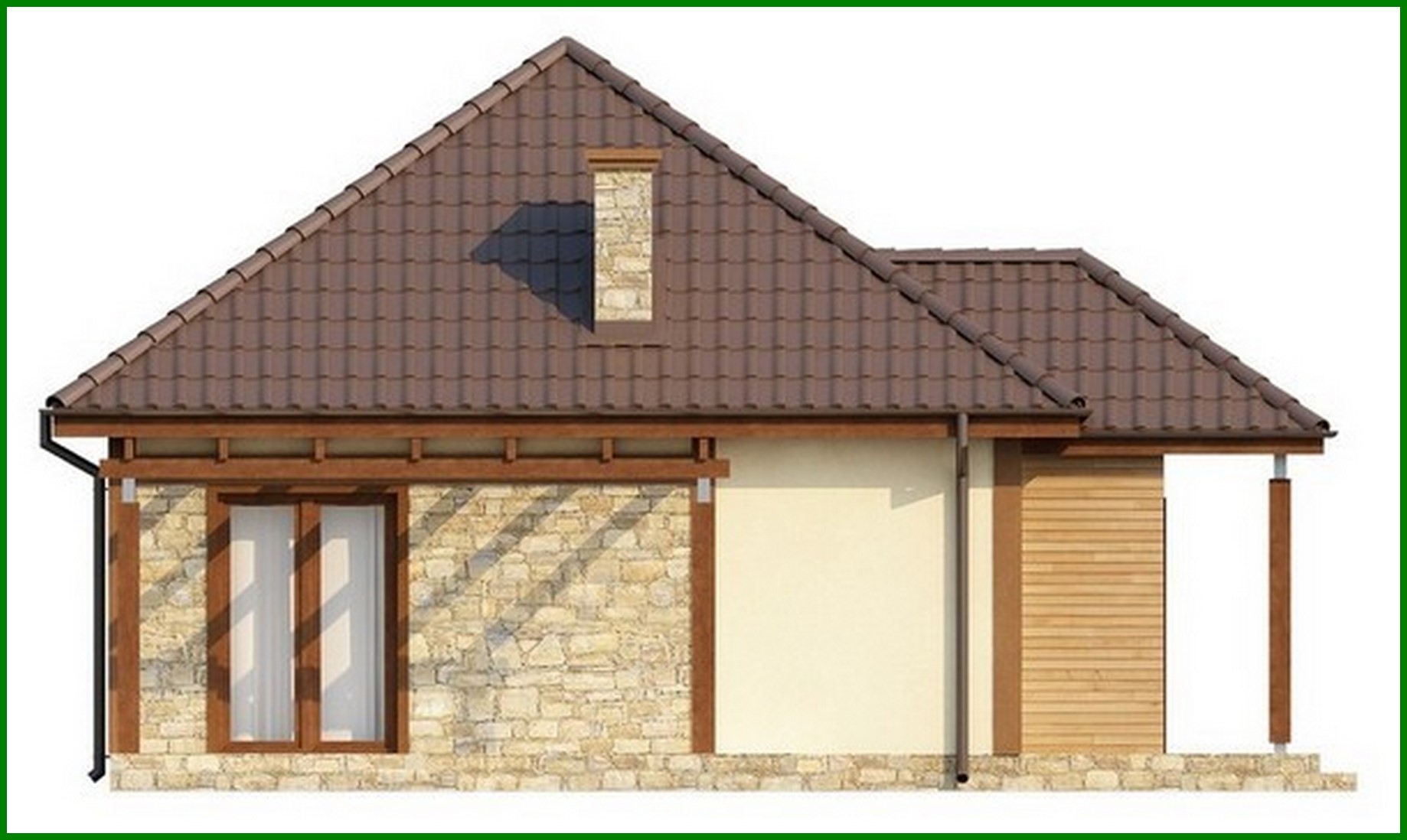 Visualization gallery - Small house 50 m2