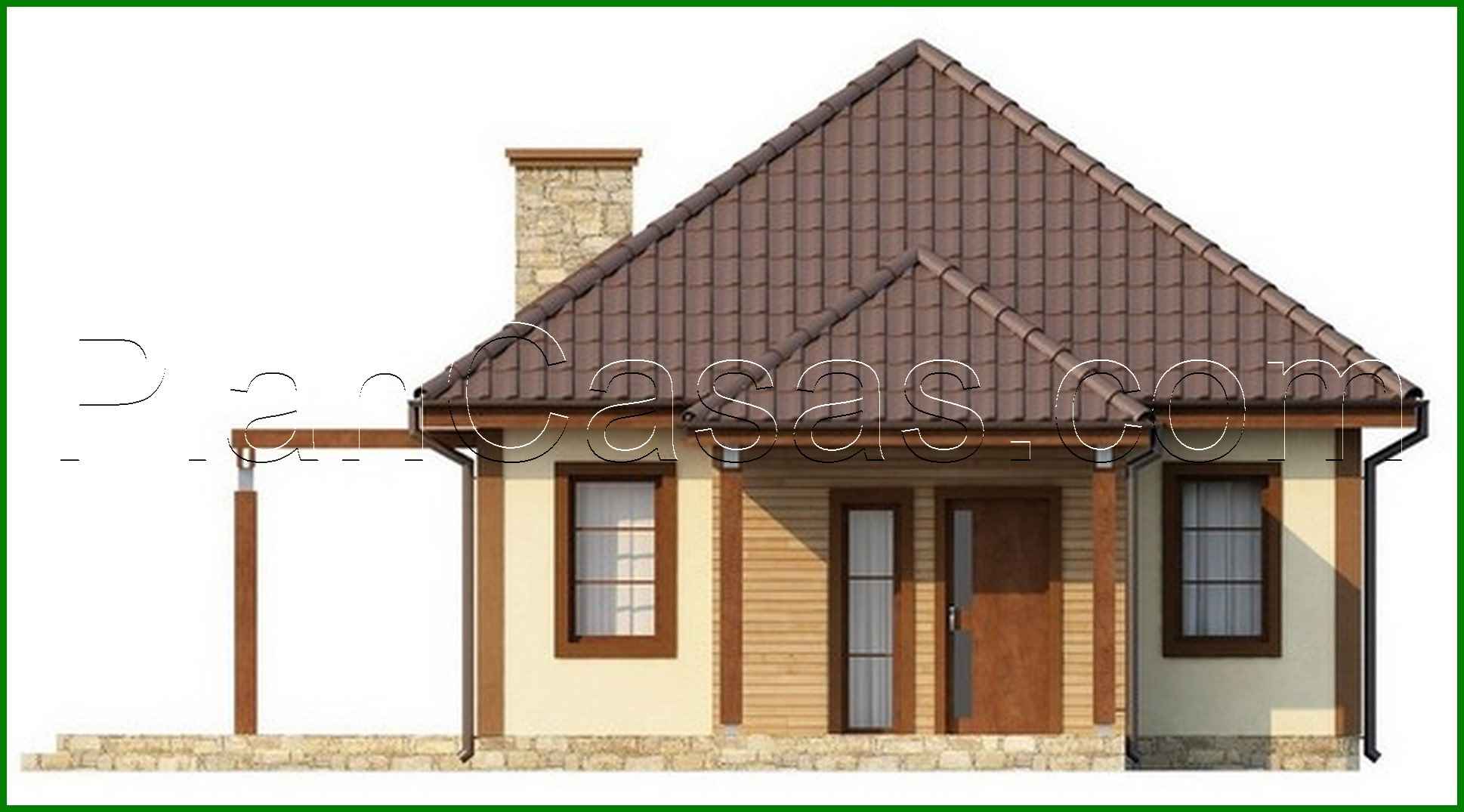 Visualization gallery - Small house 50 m2