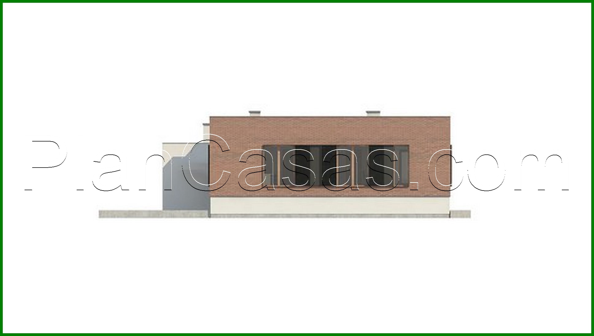 Visualization gallery - Project of a modern mansion with an area of ​​234 square meters. m in the style of minimalism