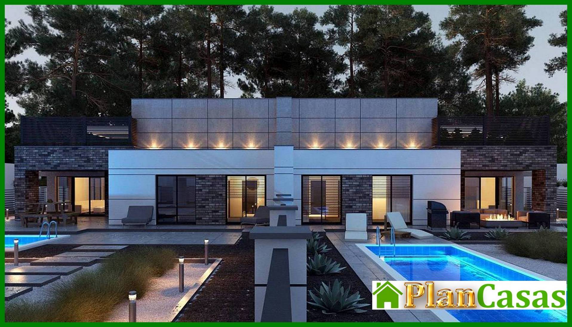 Visualization gallery - The project of a chic mansion on 246 square meters. m for a large family from different generations