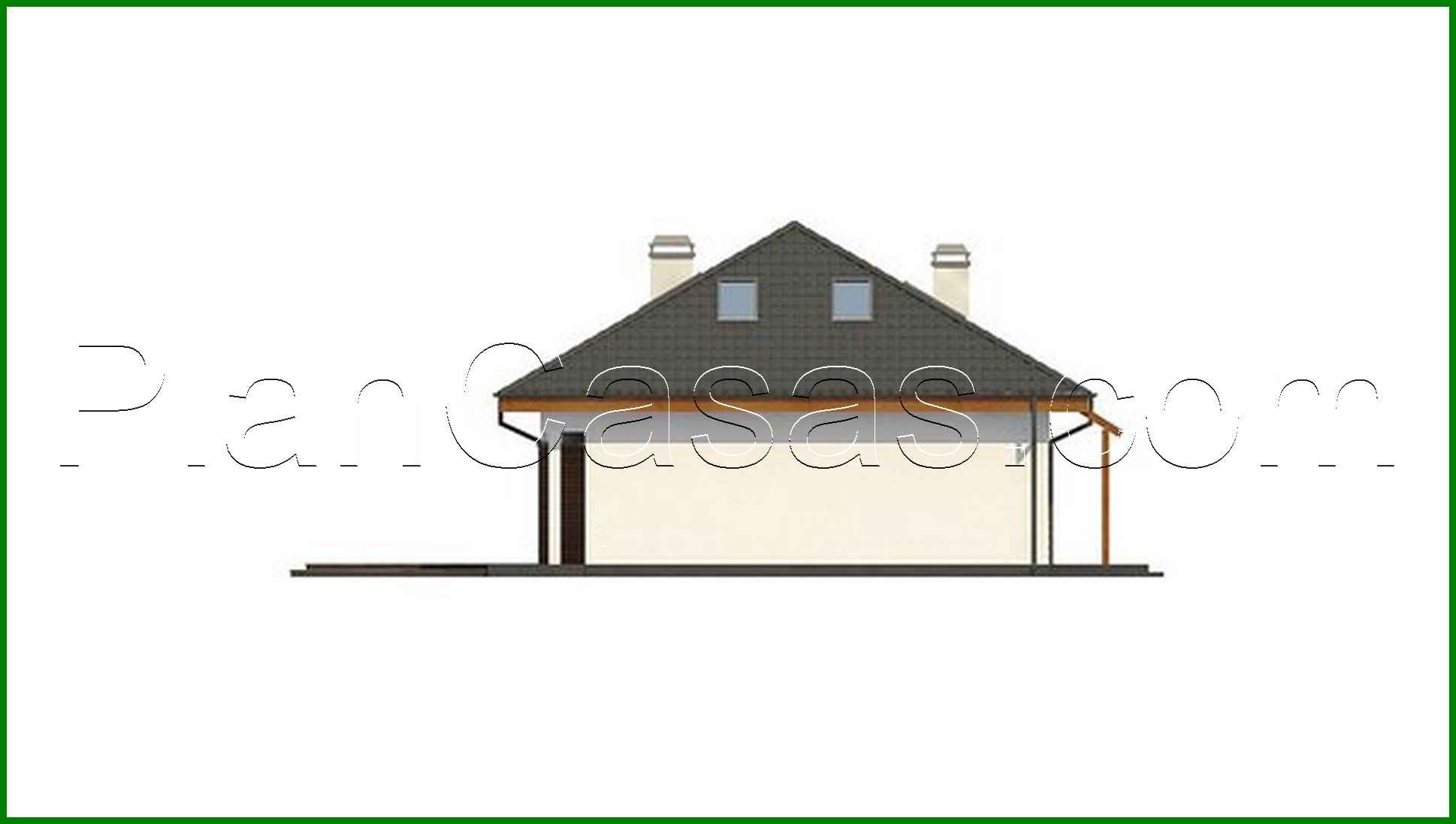 Visualization gallery - The classic project of a country house 10 to 12