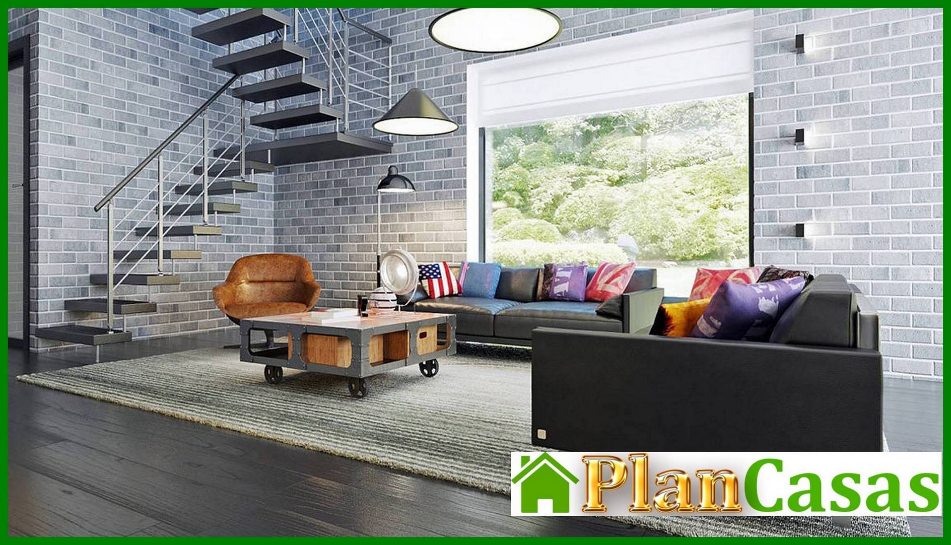Visualization gallery - Two-story cottage with a flat roof