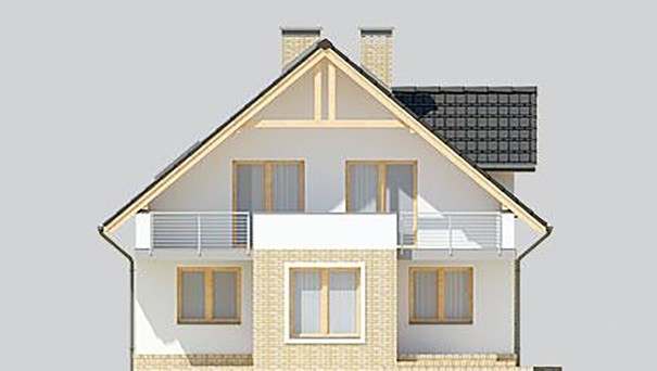 Visualization gallery - Light two-story residential building